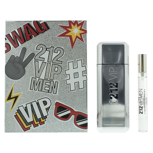 Set 212 VIP Men 2pc. Edt 3.4oz Spray + 0.34oz Travel Spray