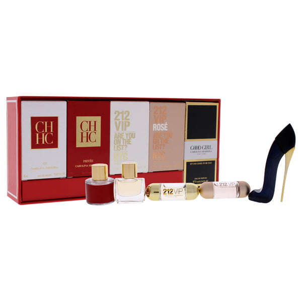 Mini Set Carolina Herrera For Women 5pc. Boxed