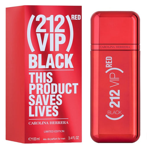 212 VIP Black Red For Men Edp 3.4oz Spray