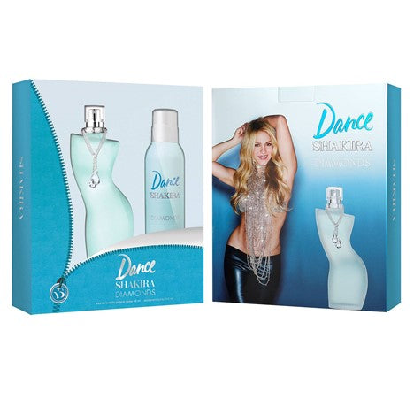 Set Shakira Dance Diamonds 2pc. Edt 2.7oz Spray