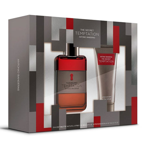 Set The Secret Temptaion For Men 2pc. Edt 3.4oz Spray