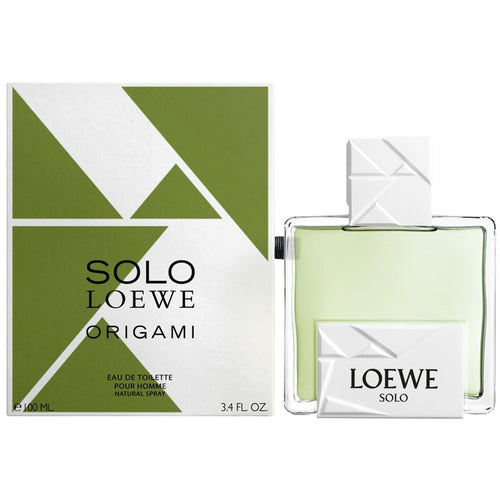 Solo Loewe Origami Pour Homme Edt 3.4oz Spray