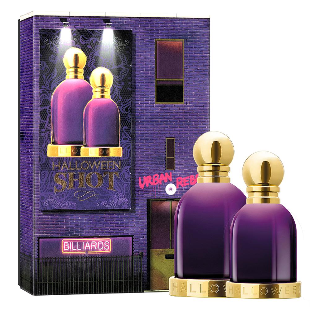 Set Halloween Shot Women 2pc. Edt 3.4oz Spray