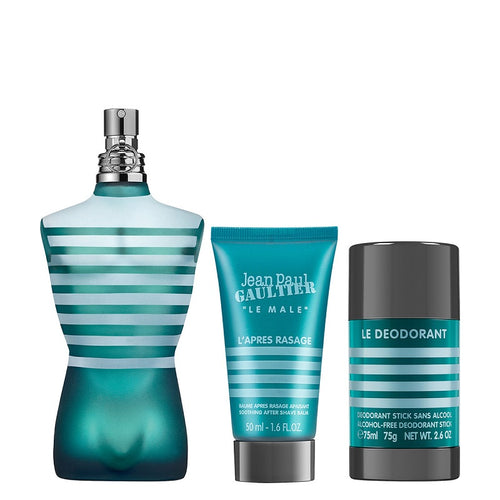 Set Jean Paul Gaultier Le Male 3pc. Edt 4.2oz Spray