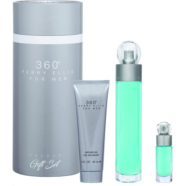 Set 360 For Men 3pc. Edt 3.4oz Spray