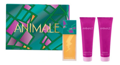Set Animale Women 3pc. Edp 3.4oz Spray
