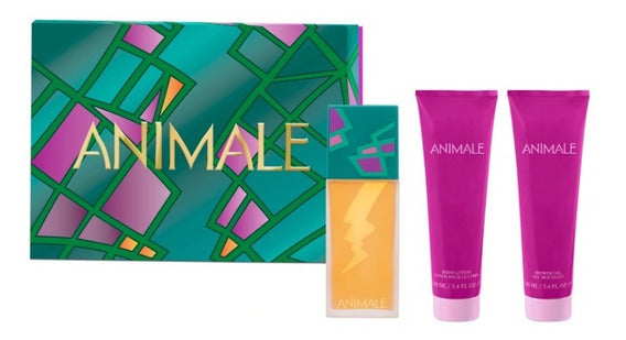 Set Animale Women 3pc. Edp 3.4oz Spray