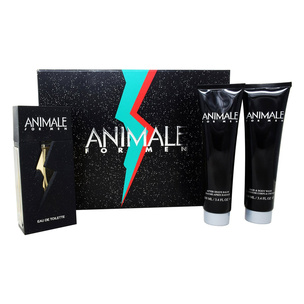 Set Animale For Men 3pc. Edt 3.4oz Spray