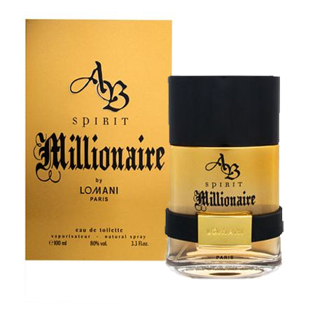 AB Spirit Millionaire For Men Edt 3.4oz Spray