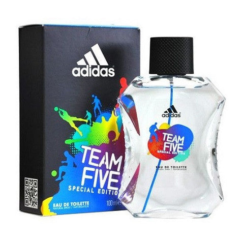 Adidas Team Five Men Edt 3.4oz Spray