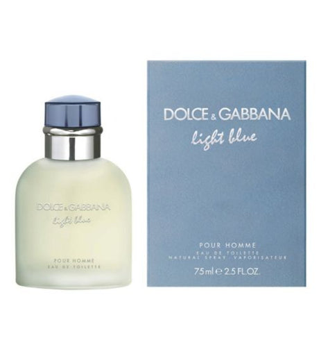 Light Blue Pour Homme Edt 2.5oz Spray