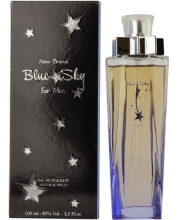 New Brand Blue Sky For Men Edt 3.3oz Spray