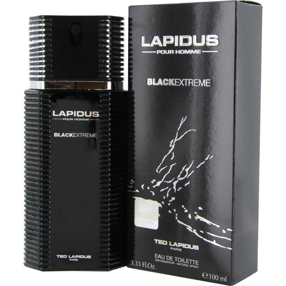 Ted Lapidus Black Extreme Pour Homme Edt 3.4oz Spray