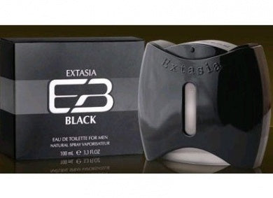 New Brand Extasia Black Edt 3.3oz Spray