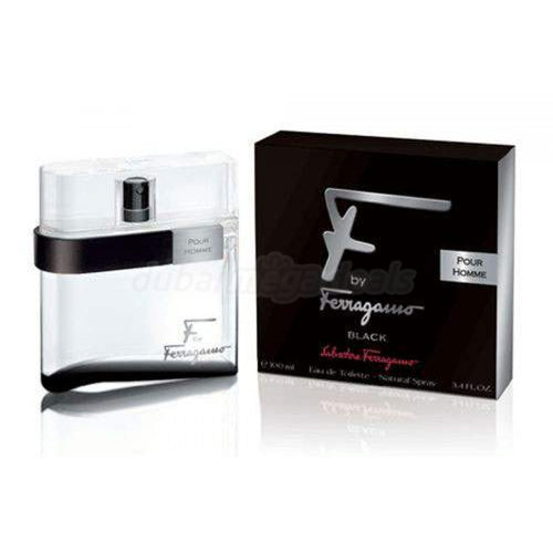 F by Ferragamo Black For Men Edt 3.4oz Spray