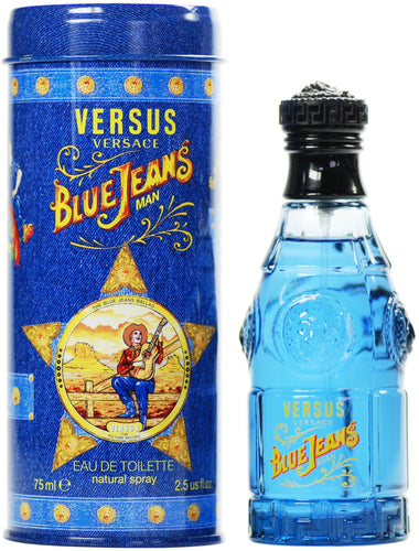 Versace Blue Jeans For Men 2.5oz Spray