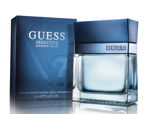 Guess Seductive Blue Men Edt 3.4oz Spray