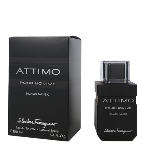 Attimo Black Musk Pour Homme Edt 3.4oz Spray