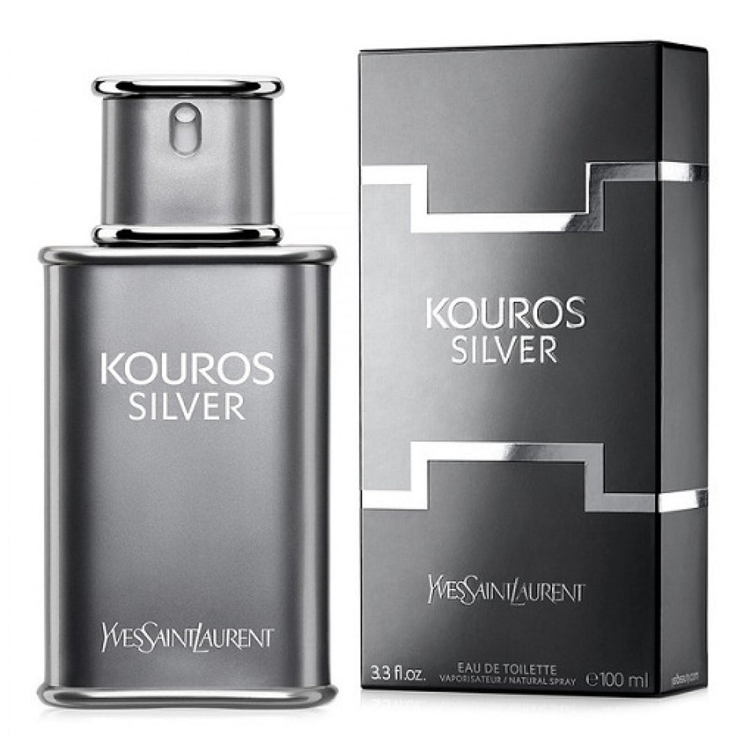 Kouros Silver Men Edt 3.4oz Spray
