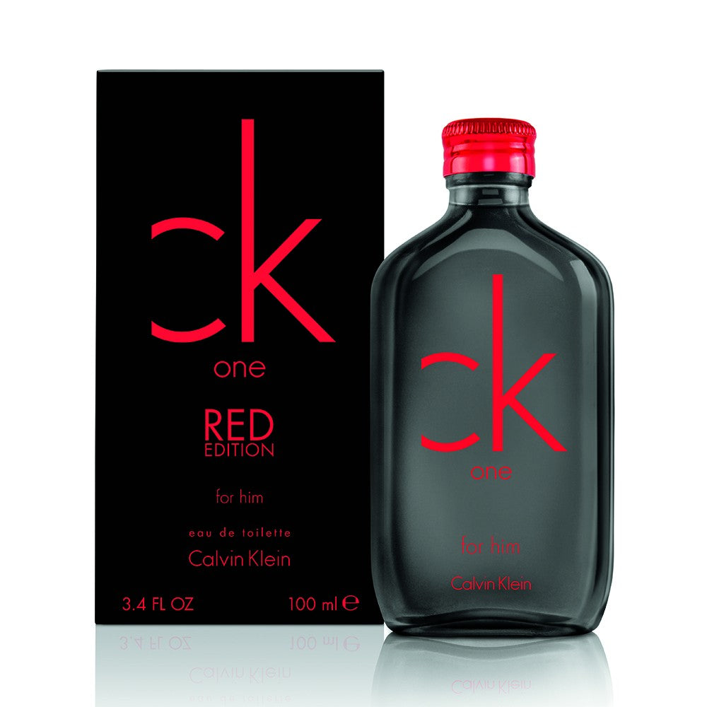 CK One Red Edition For Him Edt 3.4oz Spray