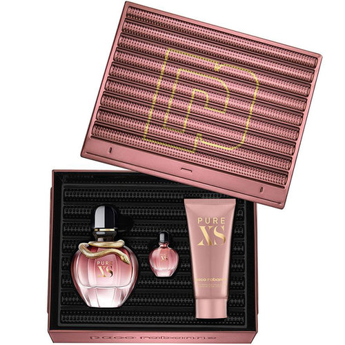 Set Pure XS For Her 3pc. Edp 2.7oz Spray