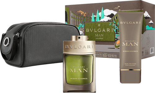 Set Bvlgari Man Wood Eseence 3pc. Edp 3.4oz Spray